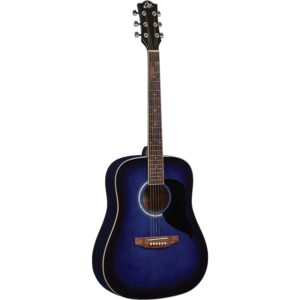 EKO Ranger 6 Blue Sunburst Con borsa