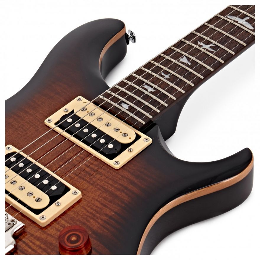 PRS SE Custom 24 Black Gold Burst - immagine 3