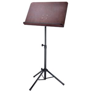 Leggio da orchestra con tavola in legno completo di borsa in nylon