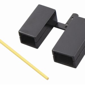 Coppia Blocchi Sonori in legno con battente
