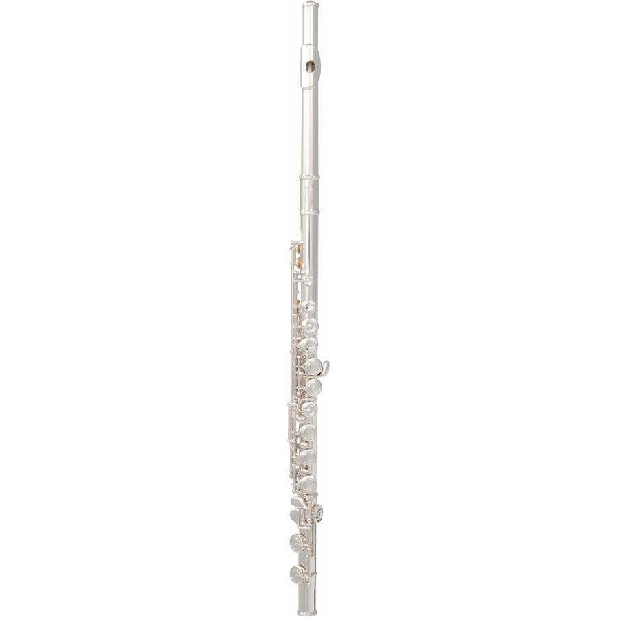 SML VSM FL400E Flauto Prime Chiavi chiuse Off set Con leva del MI. Alpacca argentato. - immagine 3