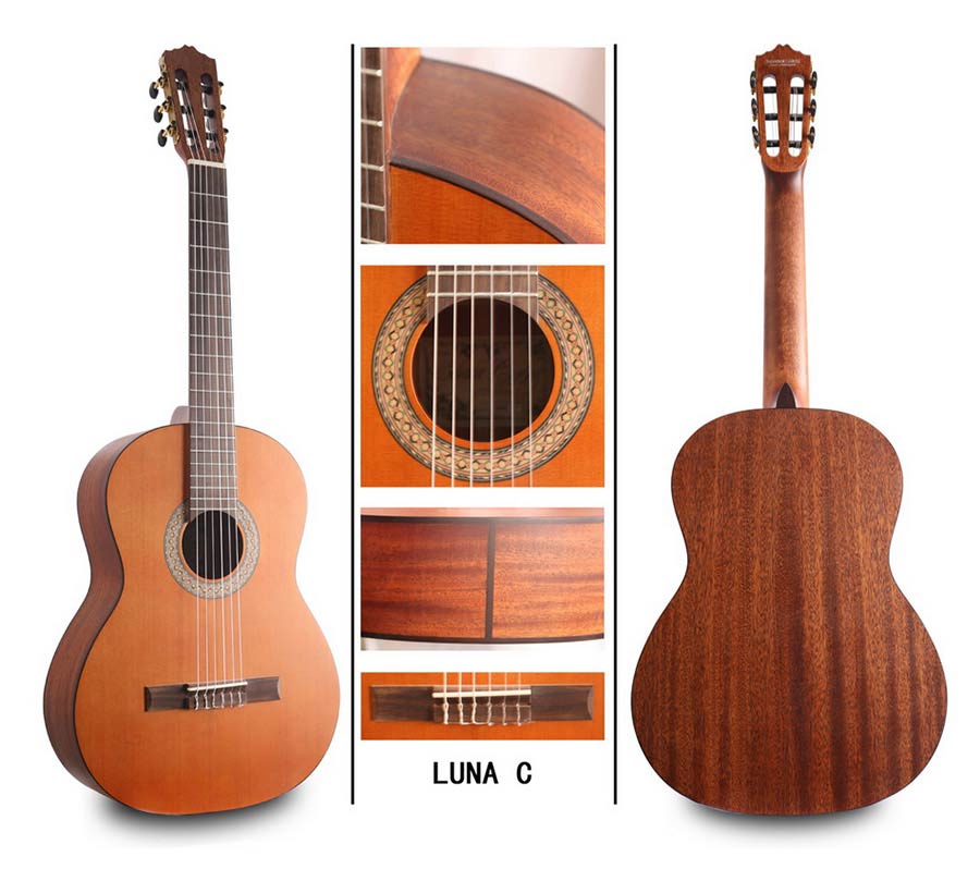 SALVADOR CORTEZ Luna C Chitarra Classica 4/4 - Serie Iberia