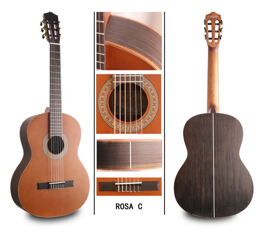 SALVADOR CORTEZ Rosa C Chitarra Classica 4/4 - Serie Iberia
