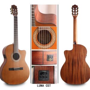 Salvador Cortez Luna CST Chitarra classica 4/4 narrow elettrificata - Serie Iberia